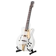 Compatibility: This miniature guitar is for collectors and music lovers who appreciate detailed replicas and unique decorative items for their space Size: With compact of approximately 187.21.2cm, this guitar fits beautifully on shelves or desks with...