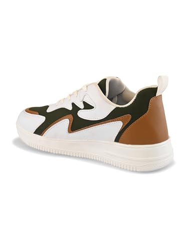 Image of Centrino Men's Sneakers | Cushioned Insole Comfortable Shoes | Trendy & Stylish Modern Sneakers | Durable Lightweight Sole Casual Walking Footwear (8182)