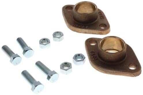 Taco 1-1/4" Taco Bronze Freedom Flange, Sweat, Low Lead (Pair)