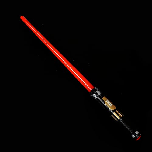 image for MewduMewdu Light up Saber Toy (Fully Retracted) with Electronic Lights