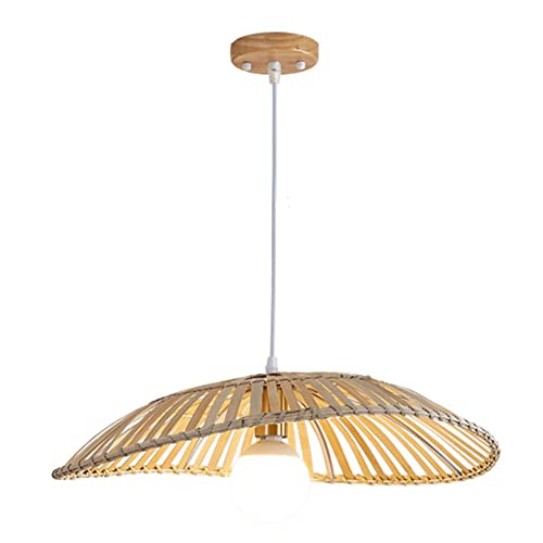 Lampe en bambou ferme anti-éblouissement pour chambre à coucher