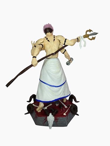 Image of Ryomen Sukuna Resin Figure - 20cm Jujutsu Kaisen Collectible Statue | King of Curses Anime Model for Display & Gifts