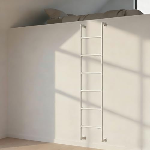 Escalera de ático y litera metálica para optimizar accesos en casa 2