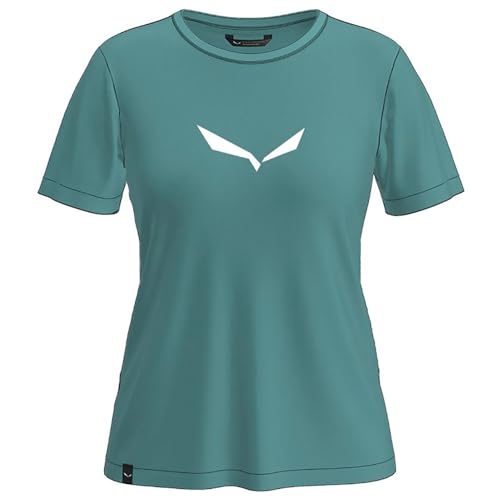 T-shirt Salewa Solid Dry W pour randonnée en montagne et trekking