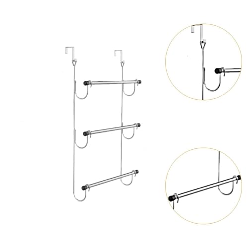 Porte-serviettes de porte compact pour optimiser une chambre d'étudiant - 3