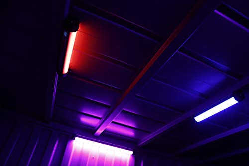 Falcon Eyes Irisa 1 RGB LED-Videoleuchte 13W 340mm Dimmable 2500K-9999K LED-Dauerlicht mit Magnetischer Absorption 20… – Bild 6