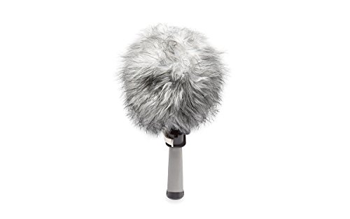 Marantz ZP-1 Professional Blimp-Style Microphone Windscreen and Shockmount with Synthetic Fur Slip-On Cover, Adjustable Internal Microphone Suspension System, Twist-on Endcaps