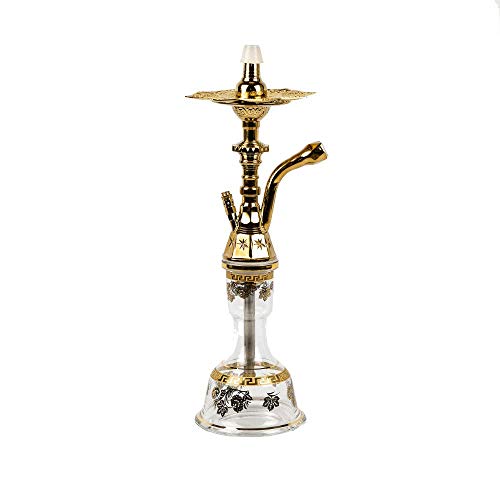 CRT Small Orient Shisha (Gold Transparent)