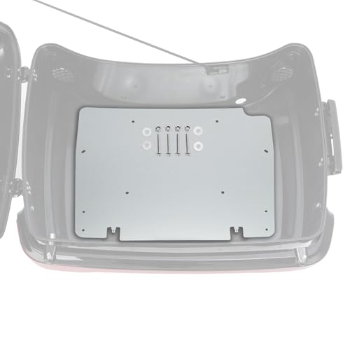 XMT-MOTO Tour pack Trunk Base Plate for Harley Touring Road King, Road Glide, Street Glide, Electra Glide, Ultra-Classic 2014-2023