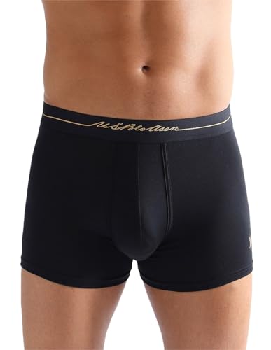 Image of U.S. Polo ASSN. Men PT004 4 Way Stretch Premium Lyocell Sustainable Underwear Trunks -Pack of 1