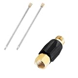JOEJET Adjustable Pressure Regulator for Pressure Washer, 17 Inch Stainless Steel Pressure Washer Lance with...