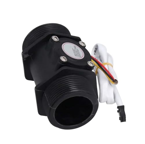 Flow Sensor Meter Digital Pipeline Water Flow Flow Meter Water Sensor 47mm YF-DN40 DC 3.5-24V High Sensitivity, Waterproof and Heat Resistant