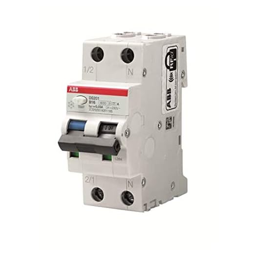 ABB DS201A-B16/0,01 FI/LS-Schalter 6kA 1P+N Typ A B 16A 10mA 2CSR255180R0165