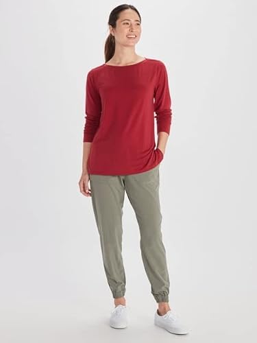 Exofficio Ba Wanderlux Long Sleeve Crew - Women's, Rhubarb, S, E12445-20109-Rhubarb-S #TOP30