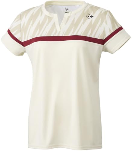 [DUNLOP] ダンロップ テニスウエア ゲームシャツ レディース DAP1560W 2025FW ｱｲﾎﾞﾘ- M