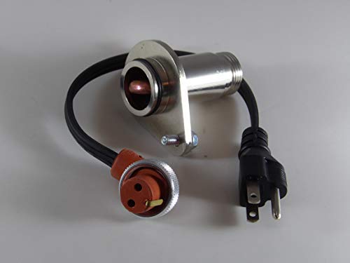 Engine Block Heater compatible with JOHN DEERE Generators with PowerTech 2.4L (4024TF, 4024TLV, 4024TT)