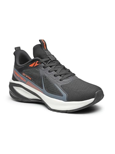 Image of Action | Athleo | NITRO-1004 | Men's | Lace-Up | Running | Shoes | Lightweight | Comfortable | Trendy | Breathable | Sports | Shoes