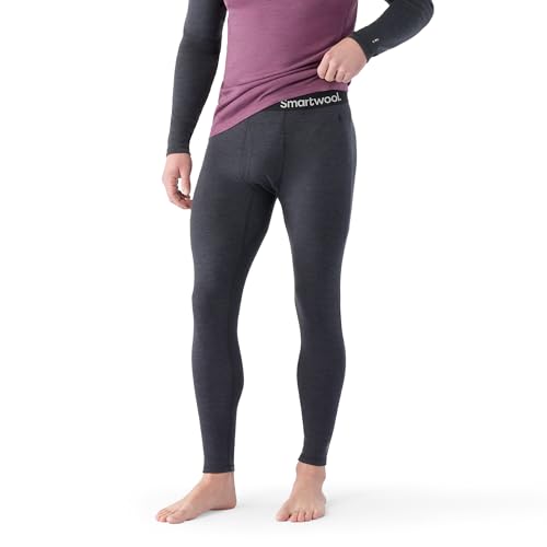 Smartwool Merino 250 Baselayer Bottoms 2021 - Men's Charcoal Heather, Medium