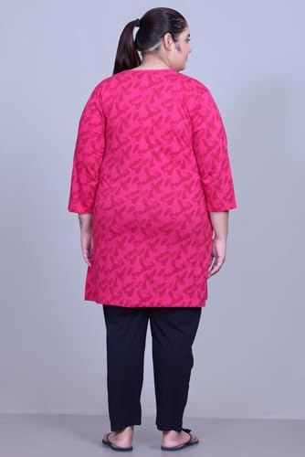 Image of RYSH Women's Plus Size Printed Longline Tops | Printed longline tops in multiple colours and plus sizes