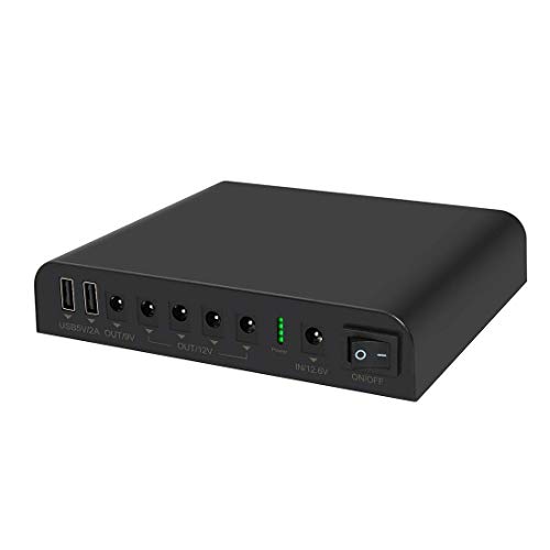 TalentCell Mini UPS Uninterrupted Power Supply 27000mAh 98Wh Lithium ion Backup Battery