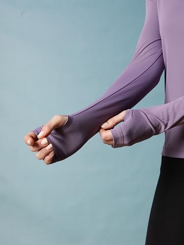 Image of PUMP'D Women's Jacket | Slim Fit | Thumb Hole Open Sleeve | With zipper | Perfect for workout