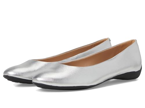 Image of Women's Genuine Leather Comfort Slip on Ballet Flats