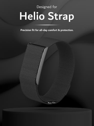 Image of TUDIA Stretchable Wrist & Armband Case for Amazfit Helio Strap [2-in-1 Strap] Bicep & WristBand for Helio Fitness Tracker (Case & Band Only)