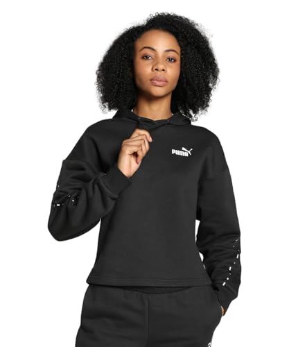 Sweat à capuche PUMA femme Ess Tape FL vêtement de sport en coton molleton
