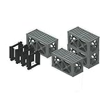 Monster Fight Club Premium Wargaming Terrain & Realistic Tabletop Scenery for Miniatures Roleplaying Games (MFC 12026, Grey, Industrial, Resin or Plastic, Modern, Fantasy Creature, Matte Finish)
