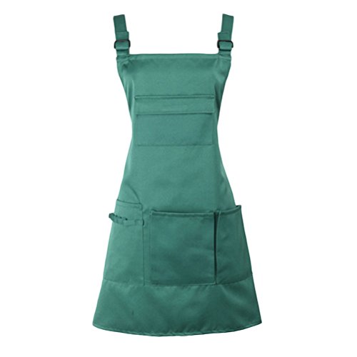 Nanxson Adjustable Women Bib Apron Multi Function Professional Salon Stylist Work Apron