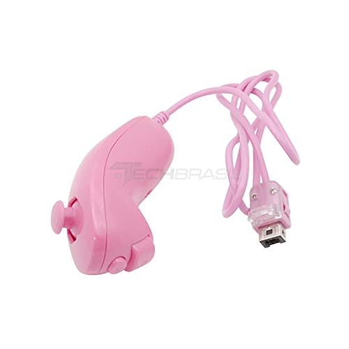 Controle Nunchuck Para Nintendo Wii e Nintendo Wii U Rosa