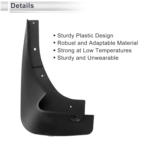 Image of X AUTOHAUX 1set Front and Rear Mud Flaps Splash Guards Mud Guards for Mazda CX-7 2007-2012 W /Mount Accessories