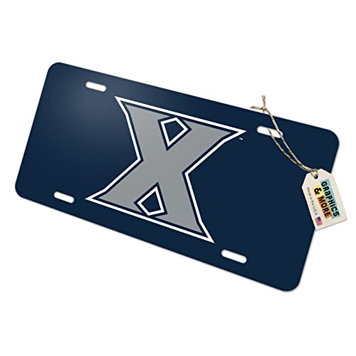 GRAPHICS & MORE Xavier University Logo Novelty Metal Vanity Tag License Plate