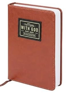Lomuna One Minute with God for Men Compact Devotional Prayer Journal, 1Pc