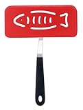 HIC Brands That Cook Elizabeth Karmel's Super Silicone Fish Spatula with Offset Handle