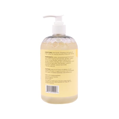 Burt's Bees Moisturizing Liquid Natural Hand Soap, Sweet Clementine Scent - image 4
