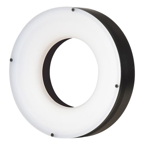 75-Degree Circular Light Source,Machine Vision LED, Vision Light Source, CCD Industrial Camera Product Visual Inspection (red, DBS-R9075)