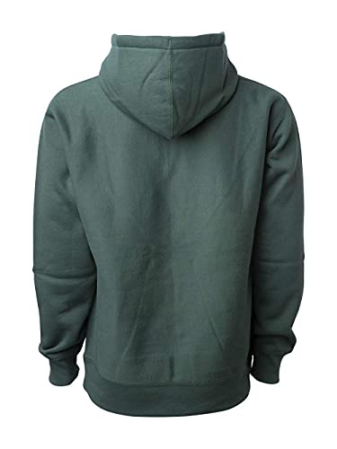 Independent Trading Co. - Legend - Premium Heavyweight Cross-Grain Hooded Sweatshirt - IND5000P - L - Alpine Green3