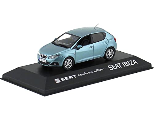  2017 Seat Ibiza IV 5 Door Atul Nayarra Blue 1:43 Seat Autoemozione 19