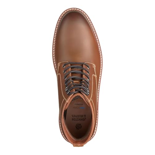 Image of Johnston & Murphy mens Upton Lug Plain Toe Boots