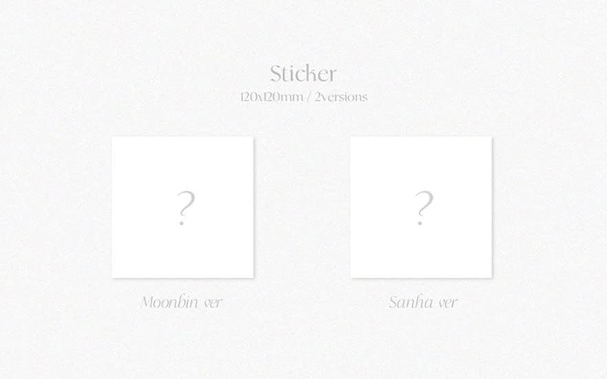 ASTRO MOONBIN&SANHA INCENSE 3rd Mini Album+Folded Poster (MOONBIN)