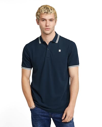 G-STAR RAW Herren Dunda Slim Stripe Poloshirt