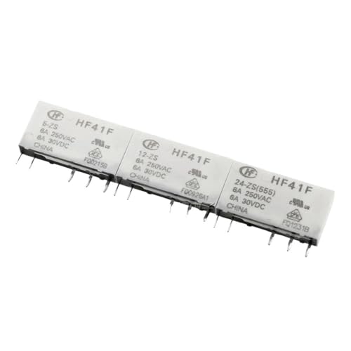 Relais de commutation HF41F inverseur 4 et 5 broches 6A pour domotique