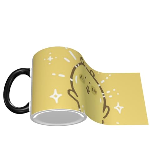 自分ツッコミくま (6) マグカップ コーヒー セラミック 陶器 電子レンジ温め対応 耐熱 耐冷 大容量 大きい かわいい おしゃれ 人気 アニメ キャラクター 330ml