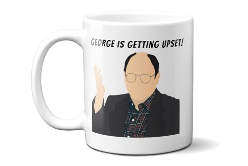LJChicBoutique George is Getting Upset! - George Costanza - Coffee Mug (11 oz)