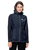 Jack Wolfskin womens Pack & Go Shell W Jacket, Night Blue, Small US