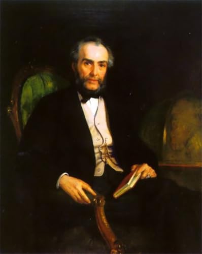 Affiche portrait Peter Esquire par Edwin Longsden Long toile graffiti 60x90cm