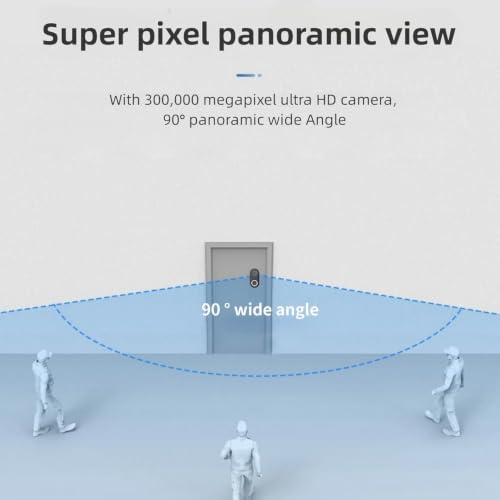 Image of 1080P Wireless Video Doorbell Camera, Smart Security Doorbell Camera, Cloud Storage,AI Human Detection, Instant Alert, Night Vision, Two Way Audio