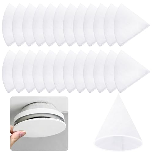 Holtrae 25 Stück Kegelfilter DN 125 Lüftungsanlage G4 Filtermatte Ersatzfilter Länge 180 mm Dicke 8 mm für Zehnder Maico Pluggit Helios Wolf Vaillant Abluft Tellerventile im Haus
