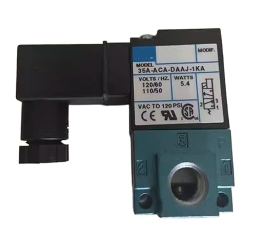 Électrovanne 45A-AA1-DDFA-1BA à bobine robuste et commutation rapide 24V - 3
